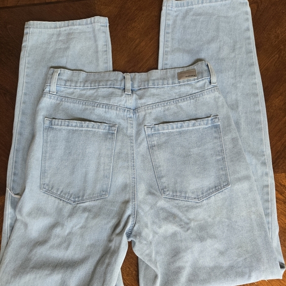 RSQ Women's Light Blue Distressed Baggy Jeans. Size 27 - Picture 11 of 14